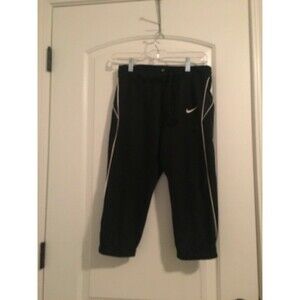 Nike Women's Juniors Black & White Baseball Softball Pants Size Small